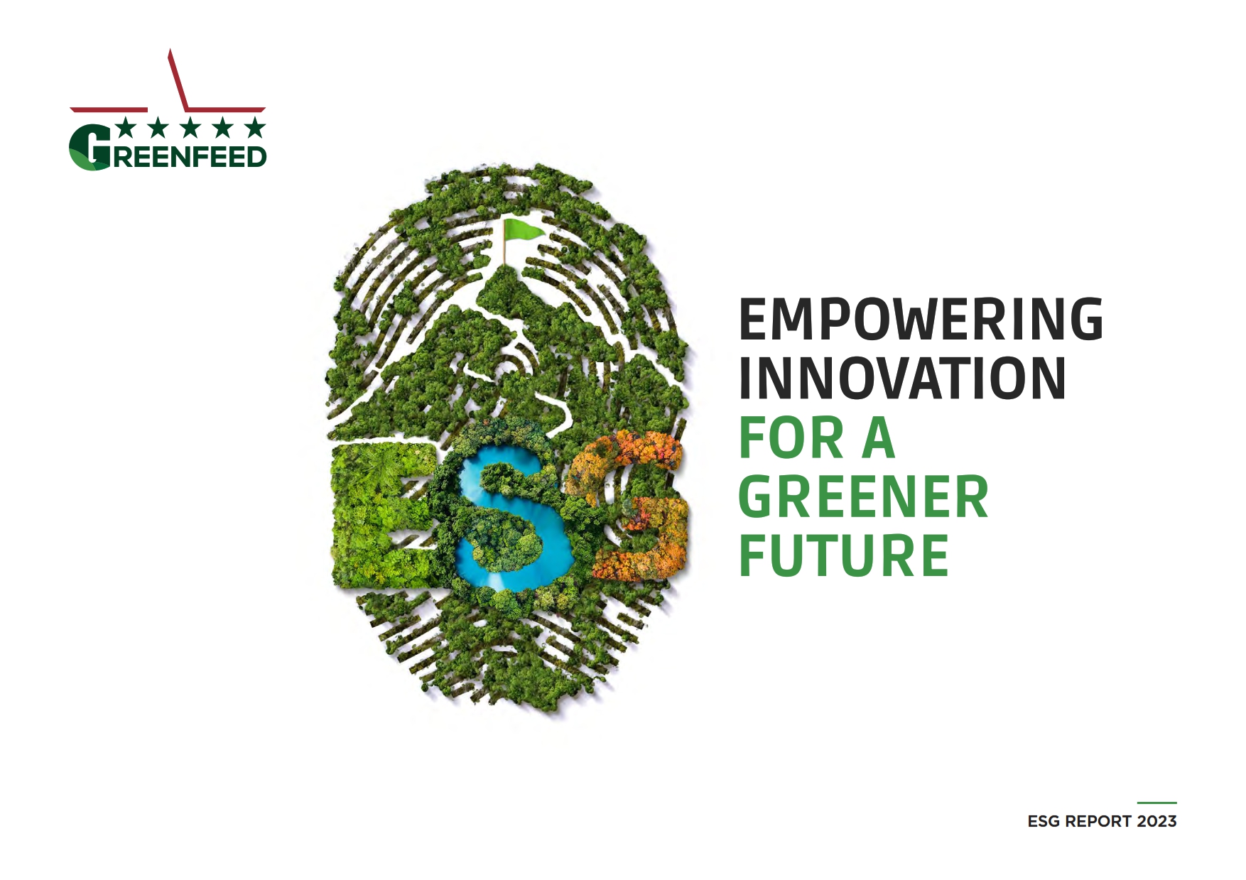 GREENFEED - ESG Report 2023 - Empowering innovation for a greener future