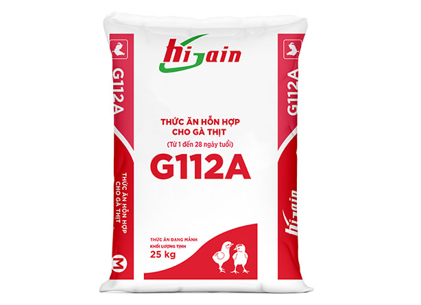 Thức ăn hỗn hợp cho gà thịt (G112A)
