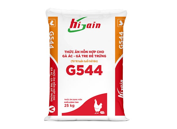 Thức ăn hỗn hợp cho gà ác - gà tre đẻ trứng (G544)