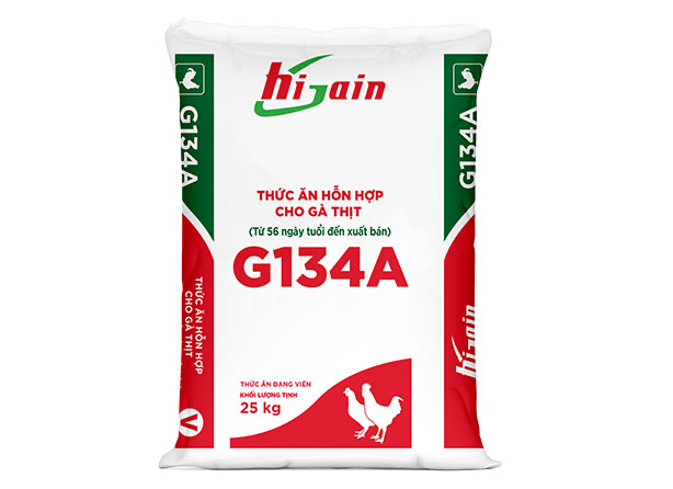 Thức ăn hỗn hợp cho gà thịt (G134A)