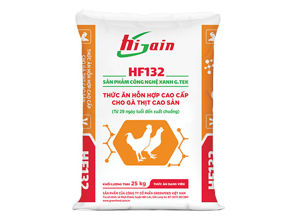 Thức ăn hỗn hợp cao cấp cho gà thịt cao sản (HF132)