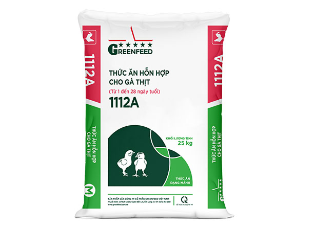 Thức ăn hỗn hợp cho gà thịt (1112A)