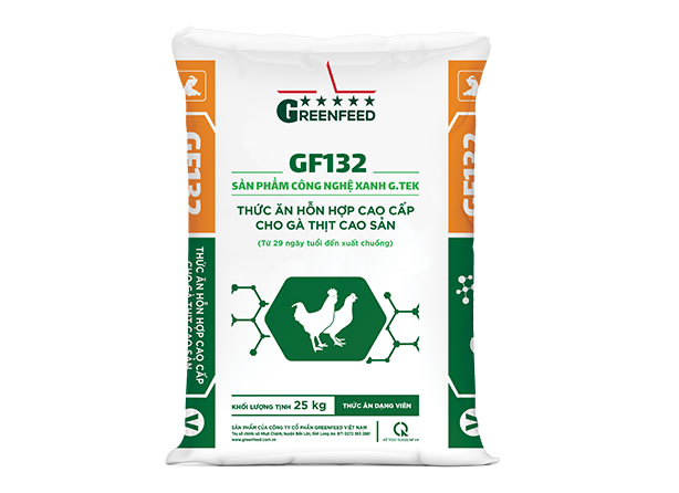 Thức ăn hỗn hợp cao cấp cho gà thịt cao sản (GF132)
