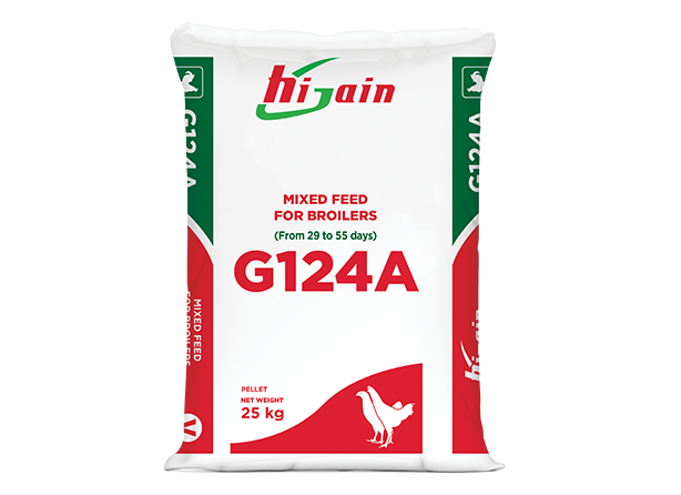 Mixed feed for broilers (G124A)
