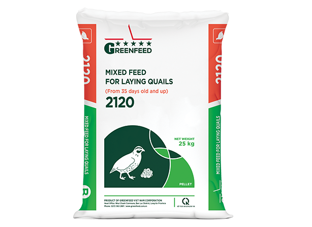 Mixed feed for laying quail (2120)