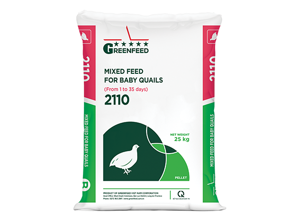 Mixed feed for baby quails (2110)