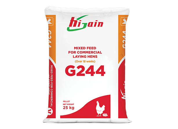 Mixed feed for commercial laying hens (G244)