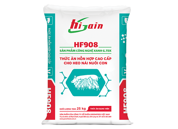 Thức ăn hỗn hợp cao cấp cho heo nái nuôi con (HF908)