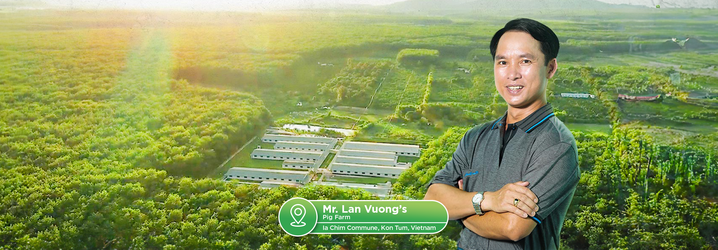 Mr. Lan Vuong's Pig Farm