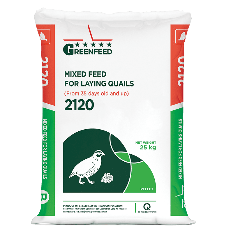Mixed feed for laying quail (2120)