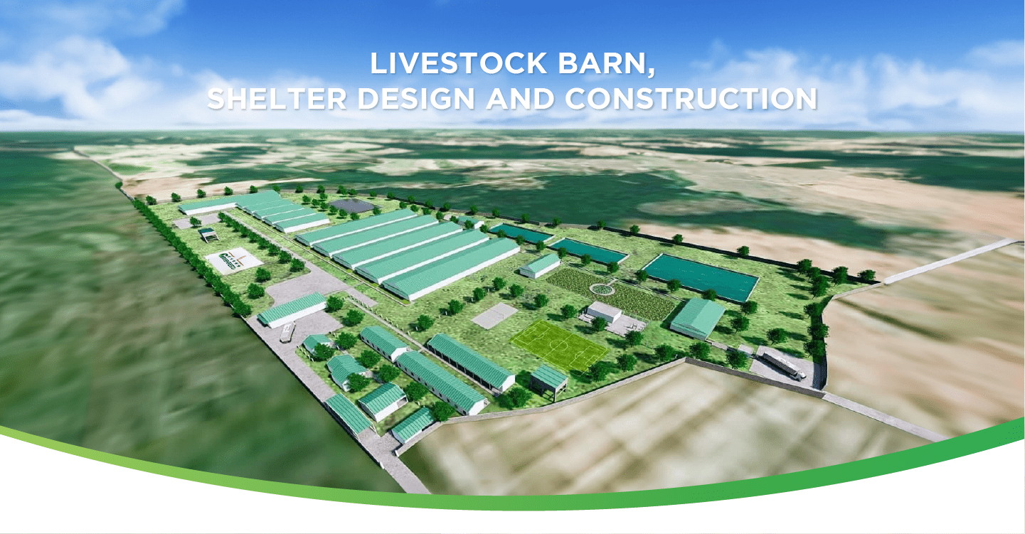 Livestock barn, shelter design and construction