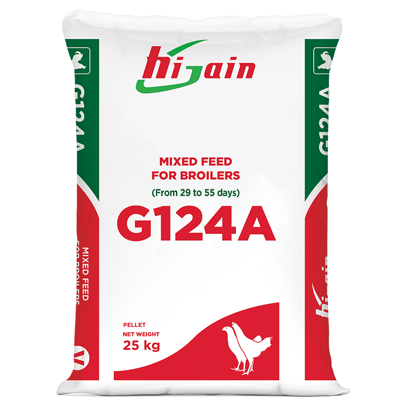 Mixed feed for broilers (G124A)