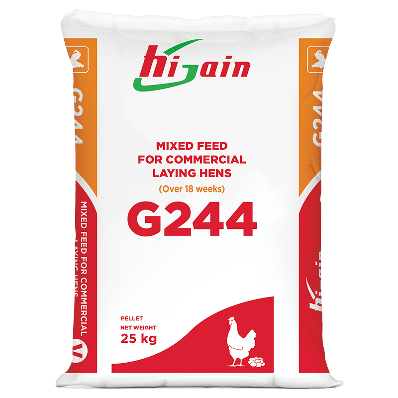 Mixed feed for commercial laying hens (G244)