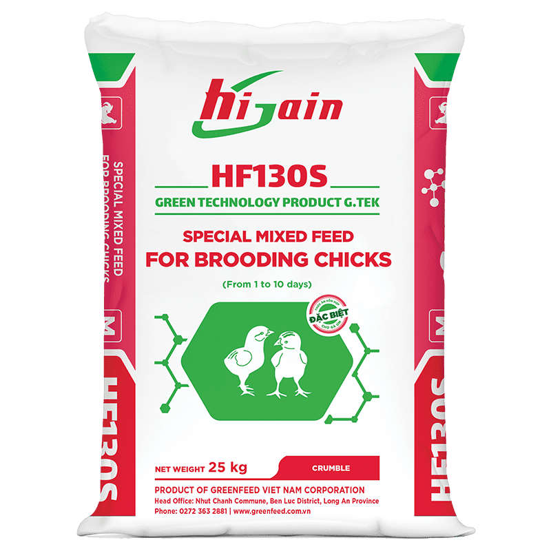 Special mixed feed for brooding chicks (HF130S)