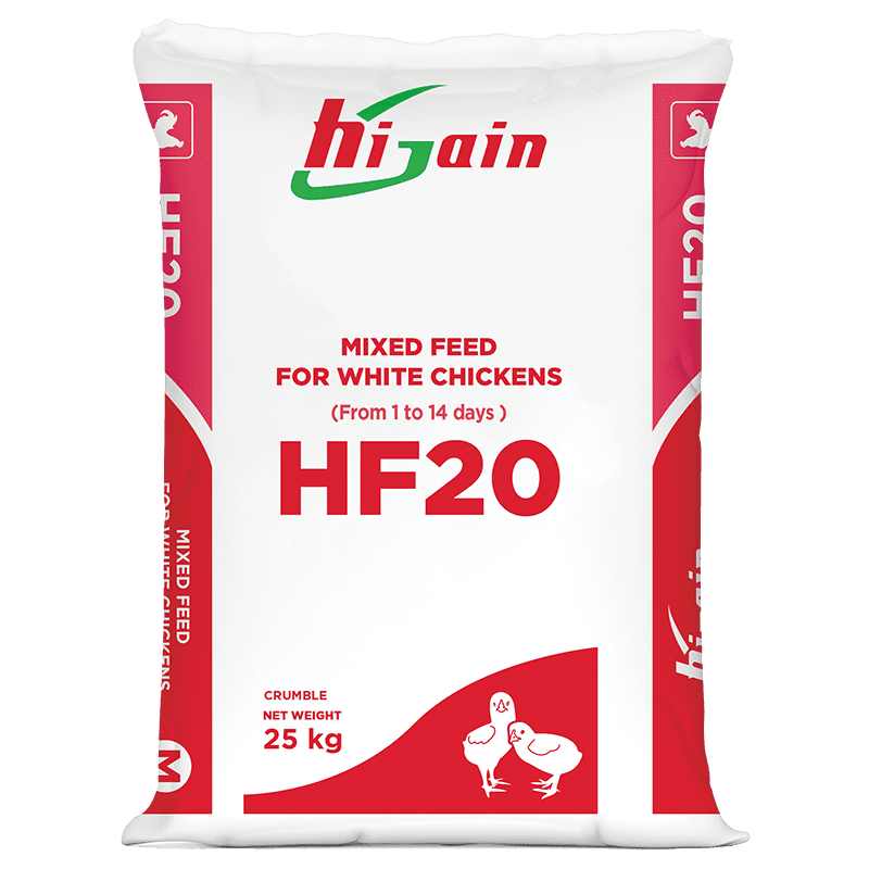 Mixed feed for white chickens (HF20)