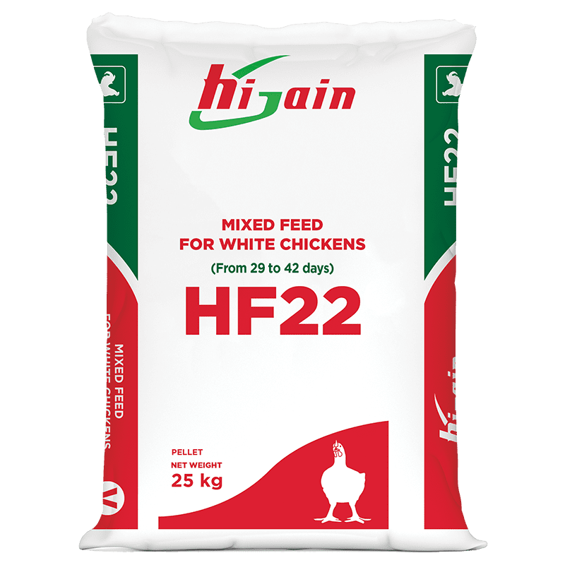 Mixed feed for white chickens (HF22)
