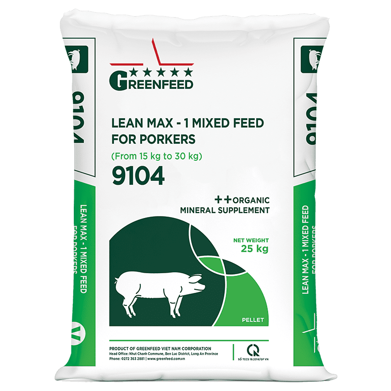 LEAN MAX - 1 mixed feed for porkers (9104)