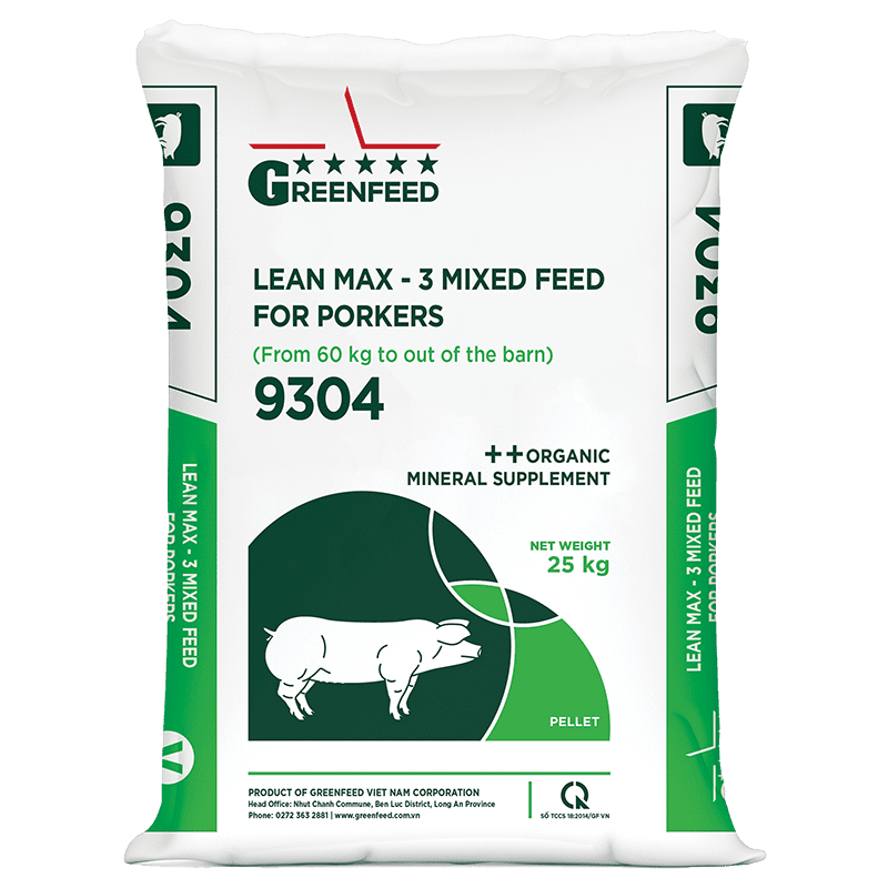 LEAN MAX - 3 mixed feed for porkers (9304)