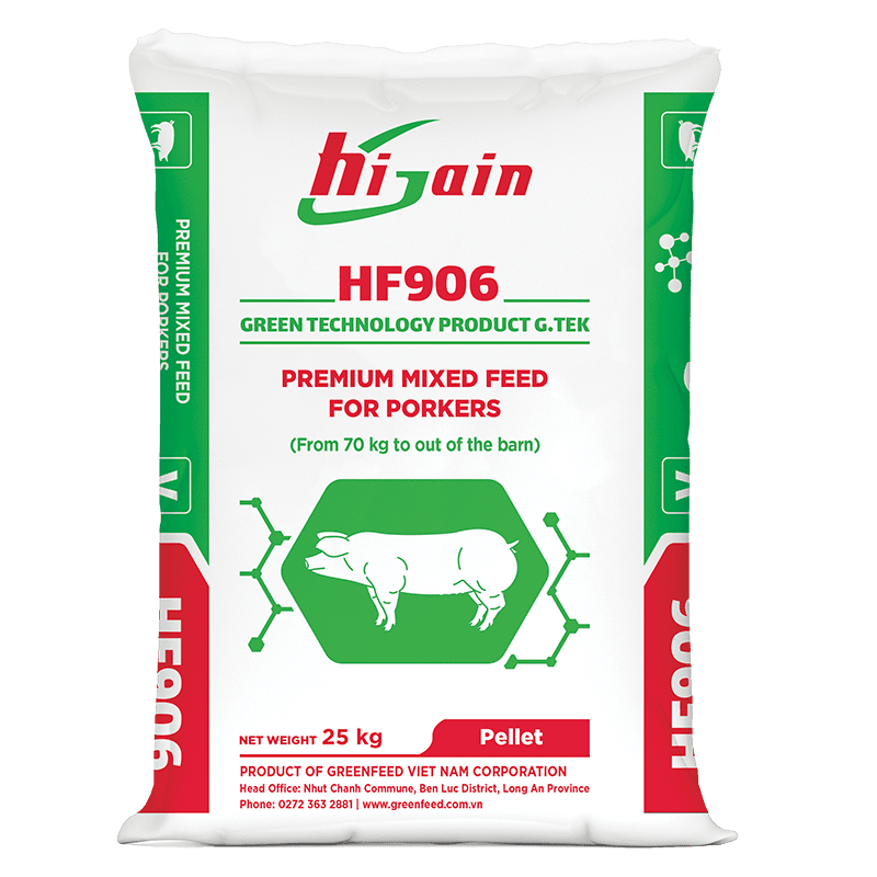 Premium mixed feed for porkers (HF906)