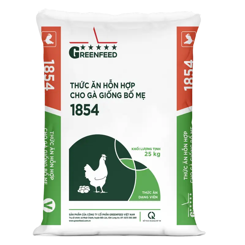 Thức ăn hỗn hợp cho gà giống bố mẹ hướng thịt (1854)