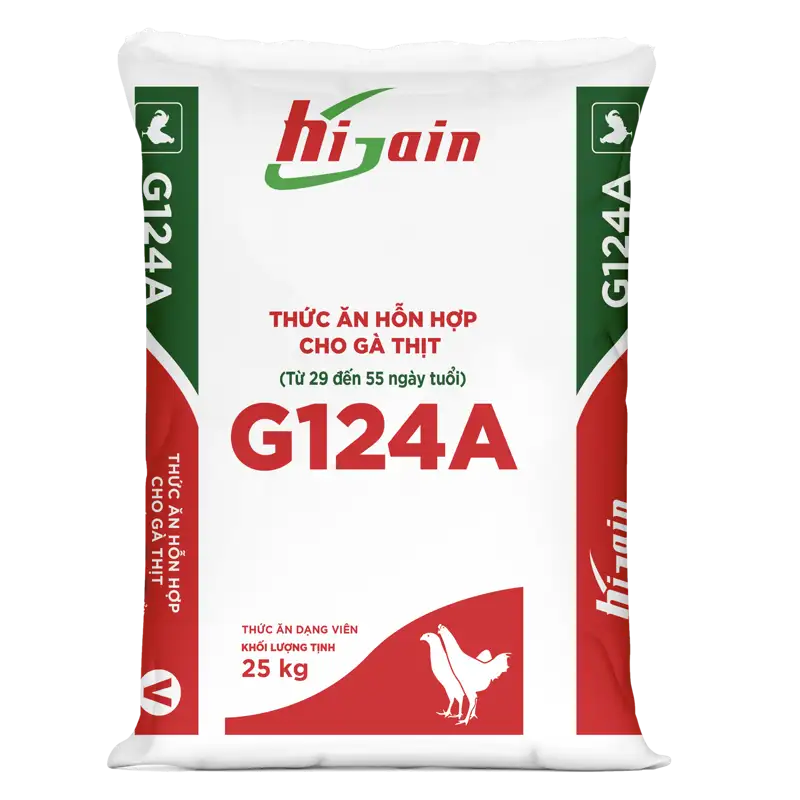 Thức ăn hỗn hợp cho gà thịt (G124A)