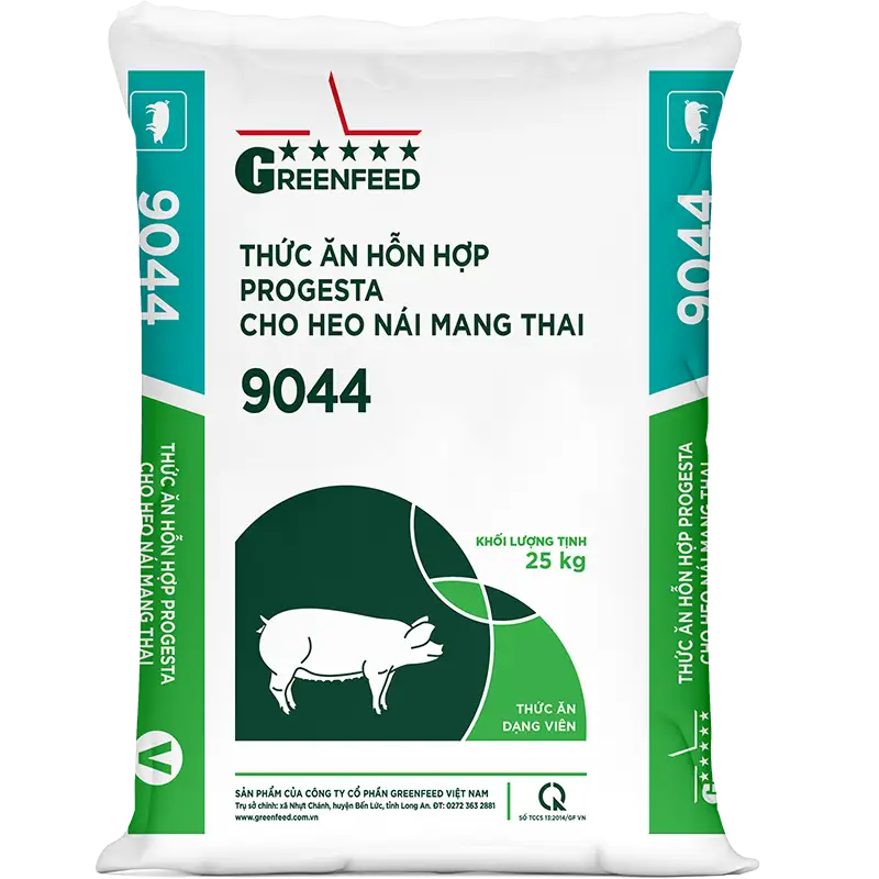 Thức ăn hỗn hợp progesta cho heo nái mang thai (9044)