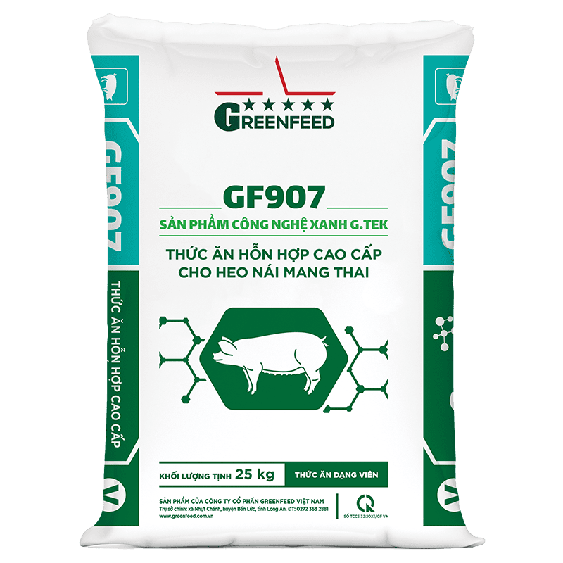 Thức ăn hỗn hợp cao cấp cho heo nái mang thai (GF907)