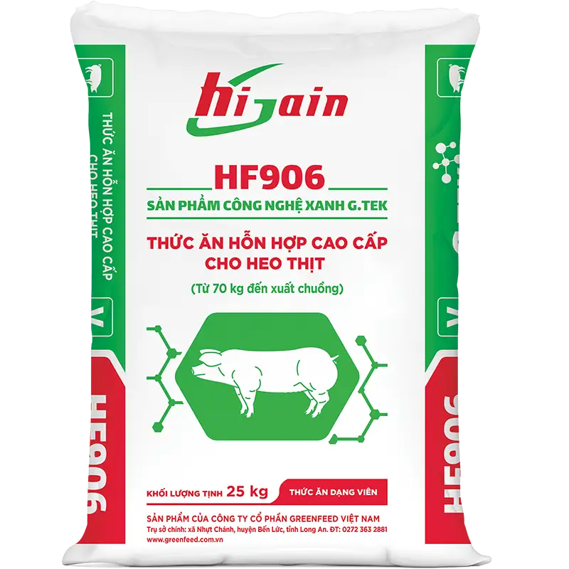 Thức ăn hỗn hợp cao cấp cho heo thịt (HF906)