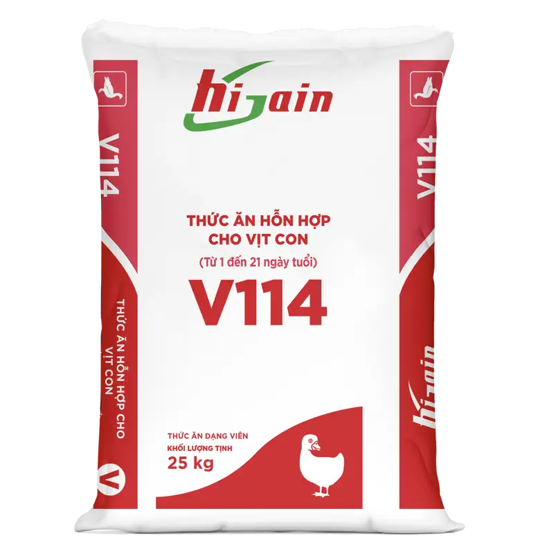 Thức ăn hỗn hợp cho vịt con (V114)