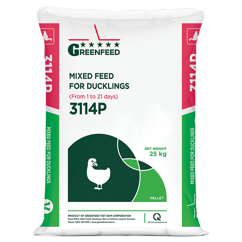 Mixed feed for ducklings 3114P – 1–21 days | GREENFEED