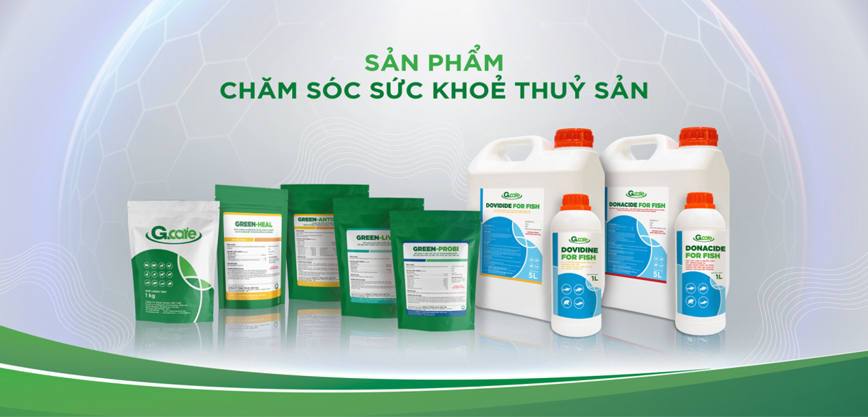 SẢN PHẨM CHĂM SÓC SỨC KHỎE THỦY SẢN