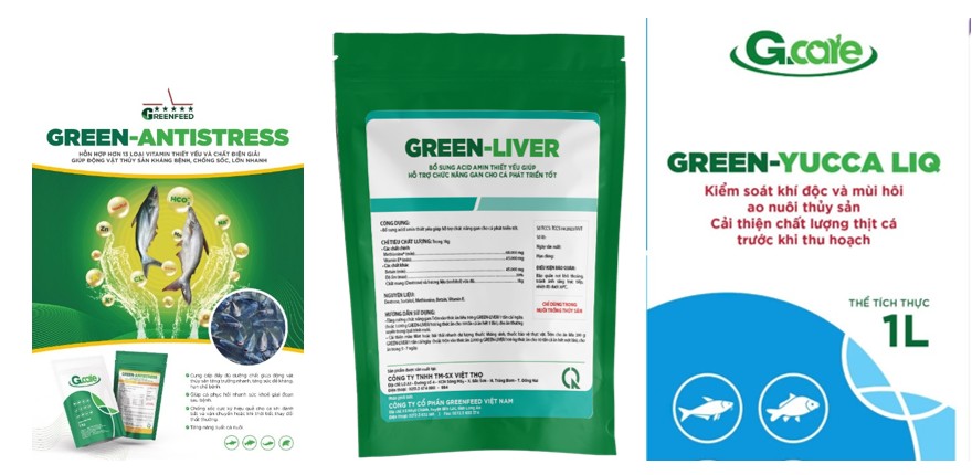 Bộ 03 sản phẩm chính xử lý tồn lưu thuốc, hóa chất trong cơ thịt cá rô phi xuất khẩu.