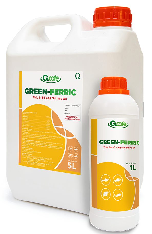 GREEN-FERRIC bổ máu cho cá tra sau điều trị