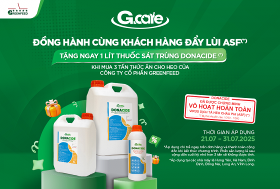 GREENFEED VIỆT NAM ĐỒNG HÀNH CÙNG KHÁCH HÀNG ĐẨY LÙI ASF​