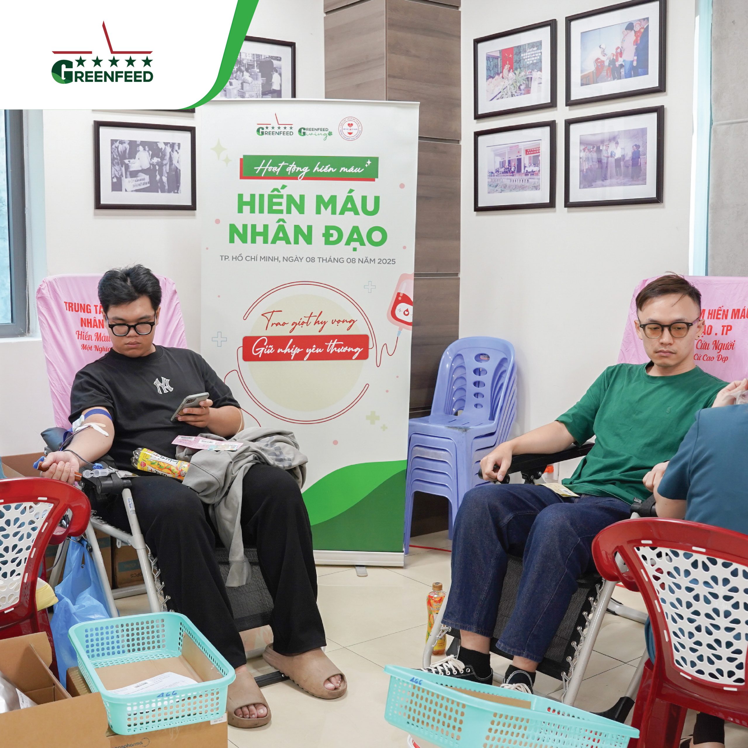 GREENFEED Hiến máu nhân đạo