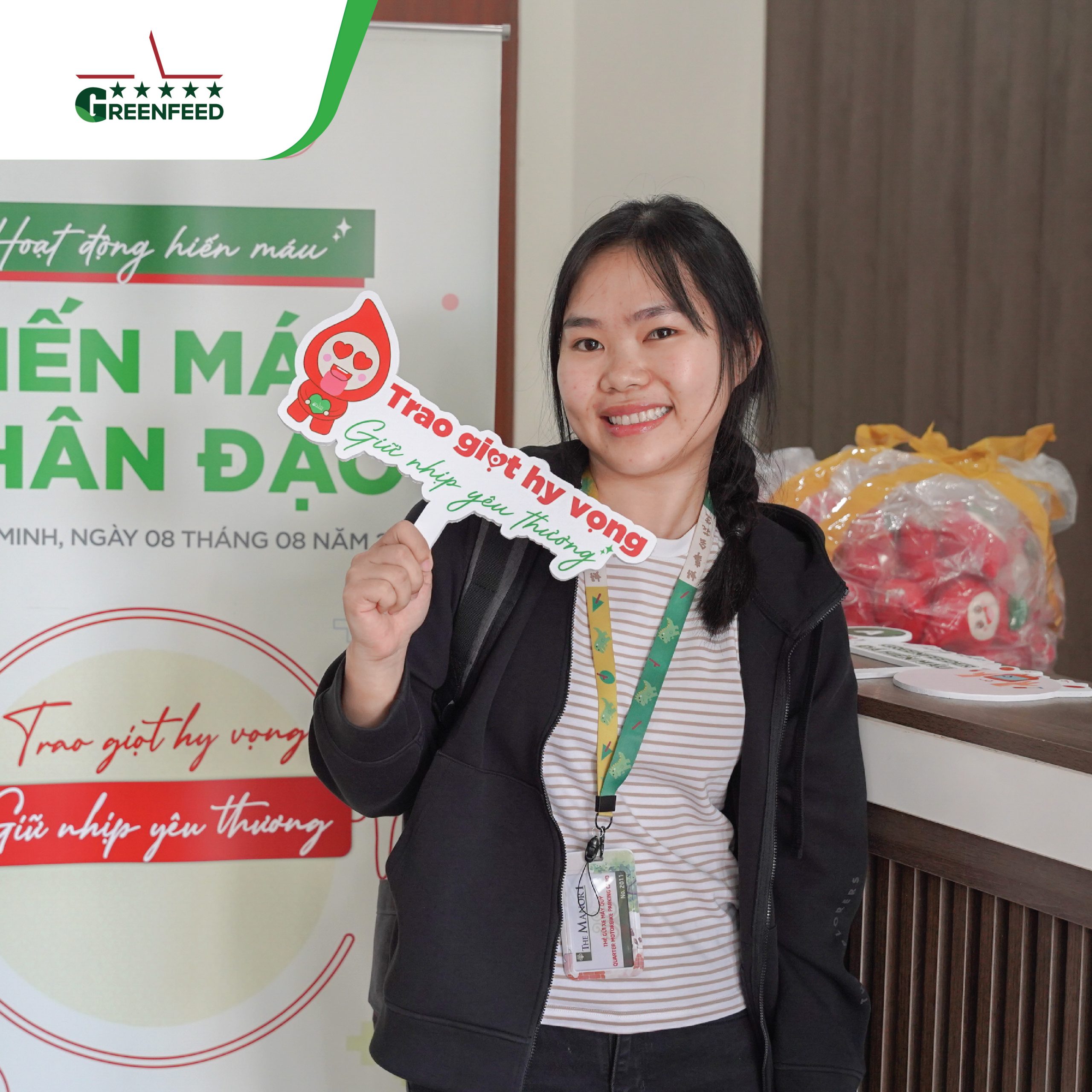 GREENFEED Hiến máu nhân đạo