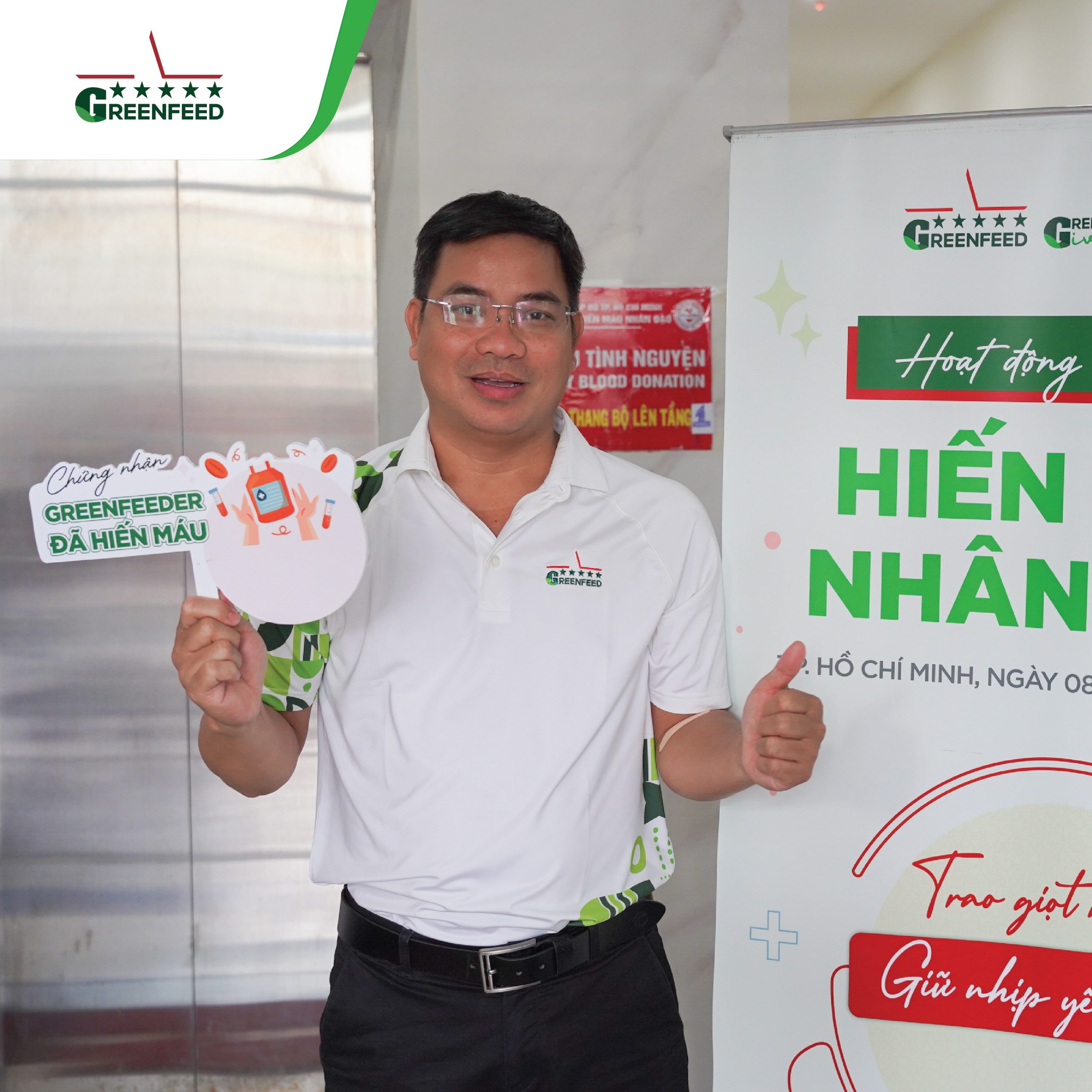GREENFEED Hiến máu nhân đạo