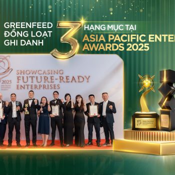 GREENFEED MARKS A “GOLDEN SEASON” WITH TRIPLE WINS AT ASIA PACIFIC ENTERPRISE AWARDS 2025