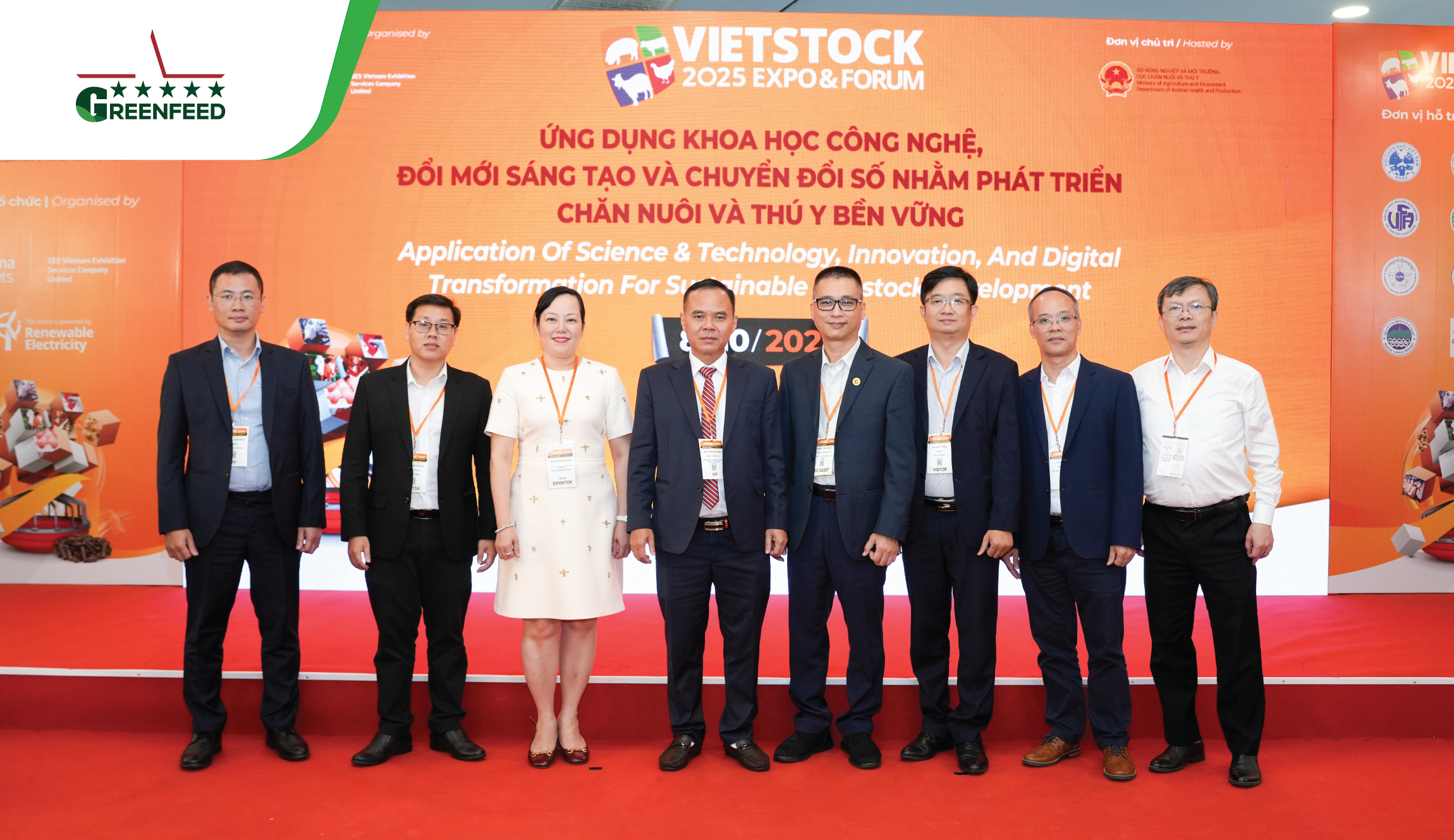 GREENFEED GIỚI THIỆU ỨNG DỤNG CHUYỂN ĐỔI SỐ TRONG QUẢN LÝ TRANG TRẠI THÔNG MINH TẠI VIETSTOCK EXPO & FORUM 2025