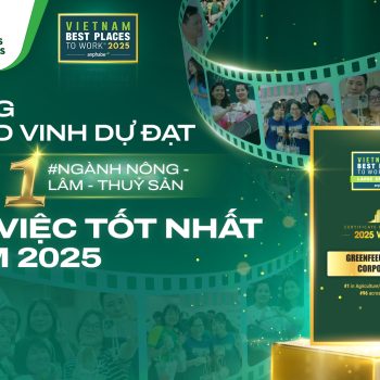 TỰ HÀO 8 NĂM GIỮ VỮNG VỊ THẾ TOP NƠI LÀM VIỆC TỐT NHẤT VIỆT NAM