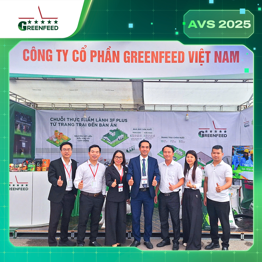 GREENFEED CÙNG THÚC ĐẨY CÁC GIẢI PHÁP VÀ SÁNG KIẾN BỀN VỮNG NGÀNH CHĂN NUÔI - THÚ Y TẠI HỘI NGHỊ AVS 2025