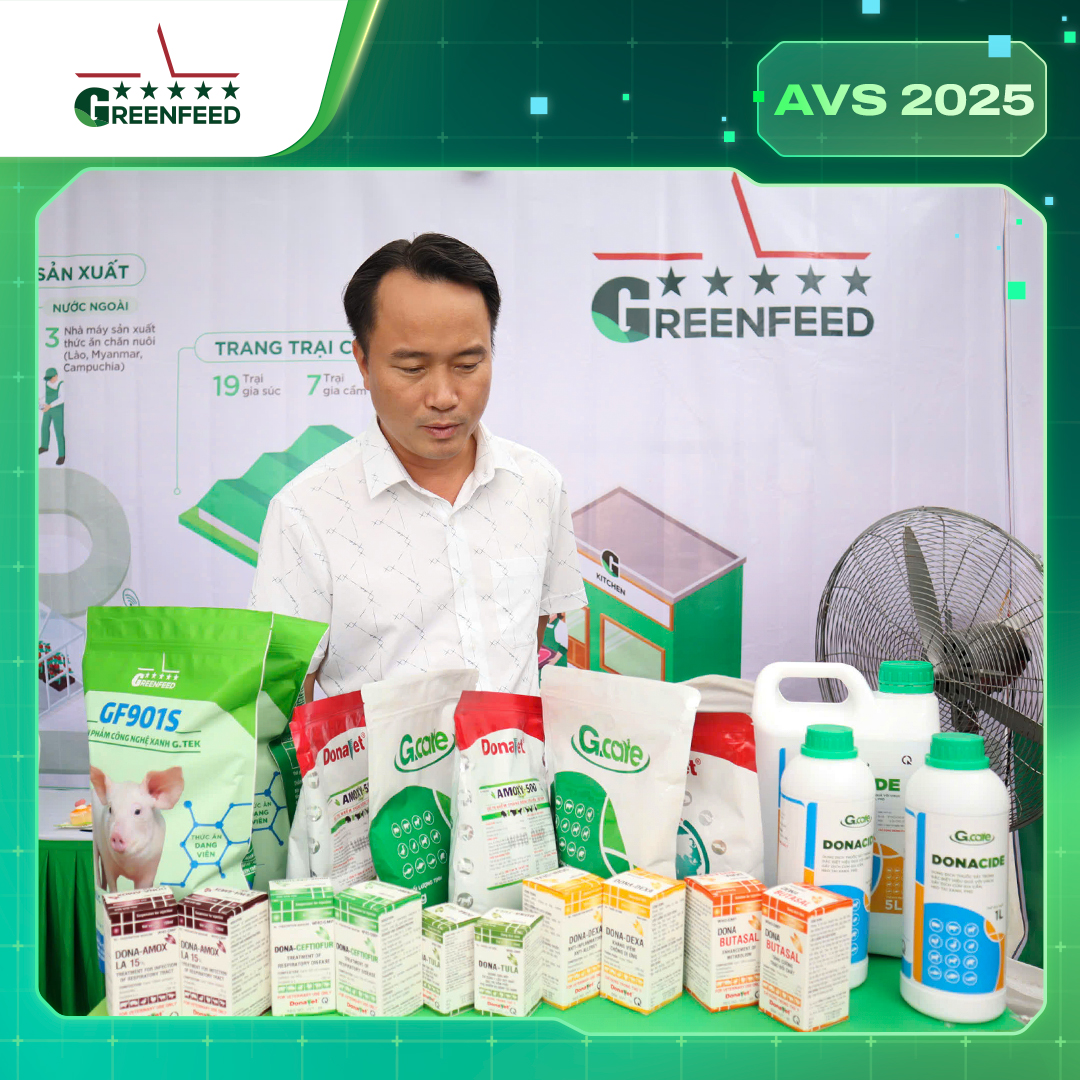 GREENFEED CÙNG THÚC ĐẨY CÁC GIẢI PHÁP VÀ SÁNG KIẾN BỀN VỮNG NGÀNH CHĂN NUÔI - THÚ Y TẠI HỘI NGHỊ AVS 2025