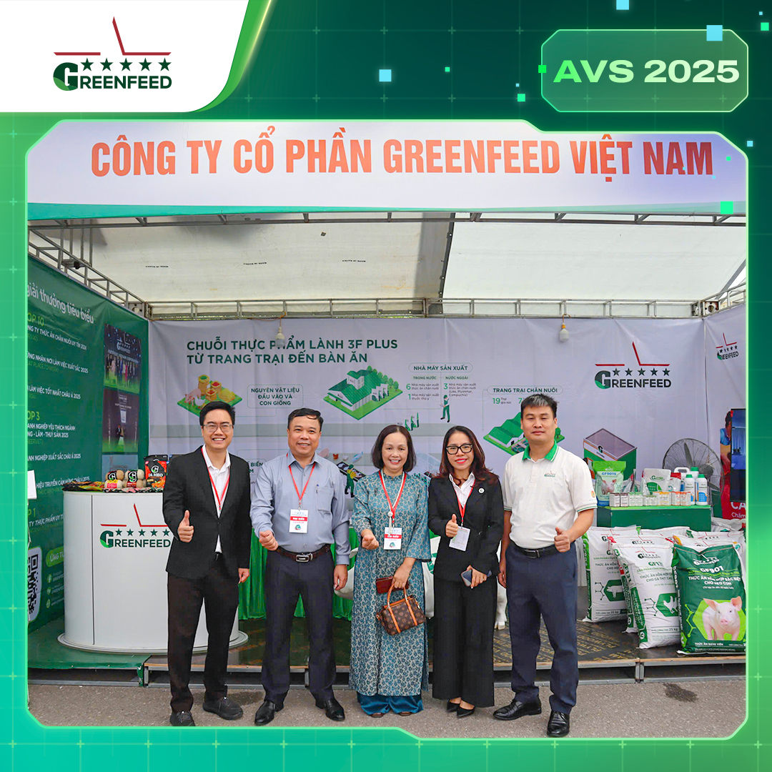 GREENFEED CÙNG THÚC ĐẨY CÁC GIẢI PHÁP VÀ SÁNG KIẾN BỀN VỮNG NGÀNH CHĂN NUÔI - THÚ Y TẠI HỘI NGHỊ AVS 2025