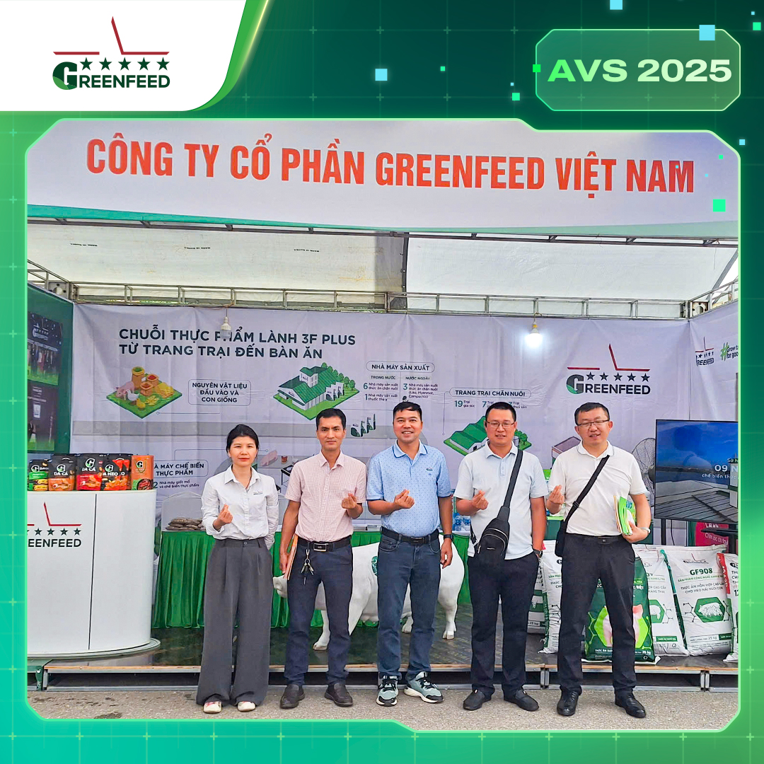 GREENFEED CÙNG THÚC ĐẨY CÁC GIẢI PHÁP VÀ SÁNG KIẾN BỀN VỮNG NGÀNH CHĂN NUÔI - THÚ Y TẠI HỘI NGHỊ AVS 2025