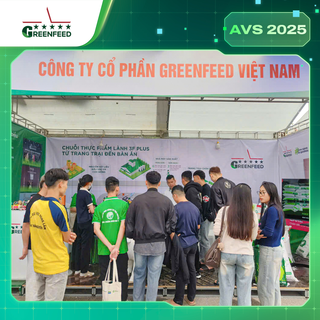 GREENFEED CÙNG THÚC ĐẨY CÁC GIẢI PHÁP VÀ SÁNG KIẾN BỀN VỮNG NGÀNH CHĂN NUÔI - THÚ Y TẠI HỘI NGHỊ AVS 2025