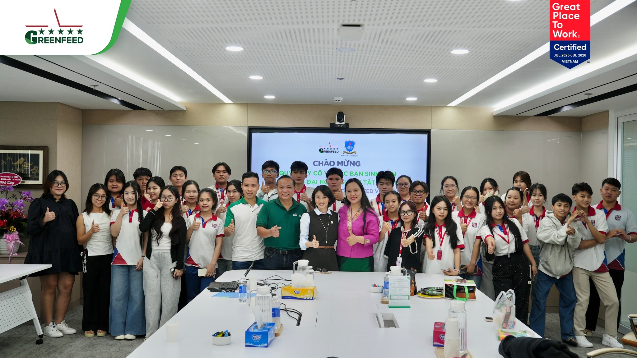 GREENFEED OFFICE TOUR: ĐỒNG HÀNH CÙNG TRẢI NGHIỆM CỦA SINH VIÊN TRƯỜNG ĐẠI HỌC NGUYỄN TẤT THÀNH