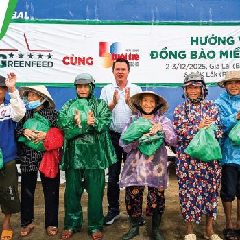 9 TẤN THỰC PHẨM DINH DƯỠNG G KITCHEN KỊP THỜI ĐẾN VỚI BÀ CON VÙNG LŨ MIỀN TRUNG