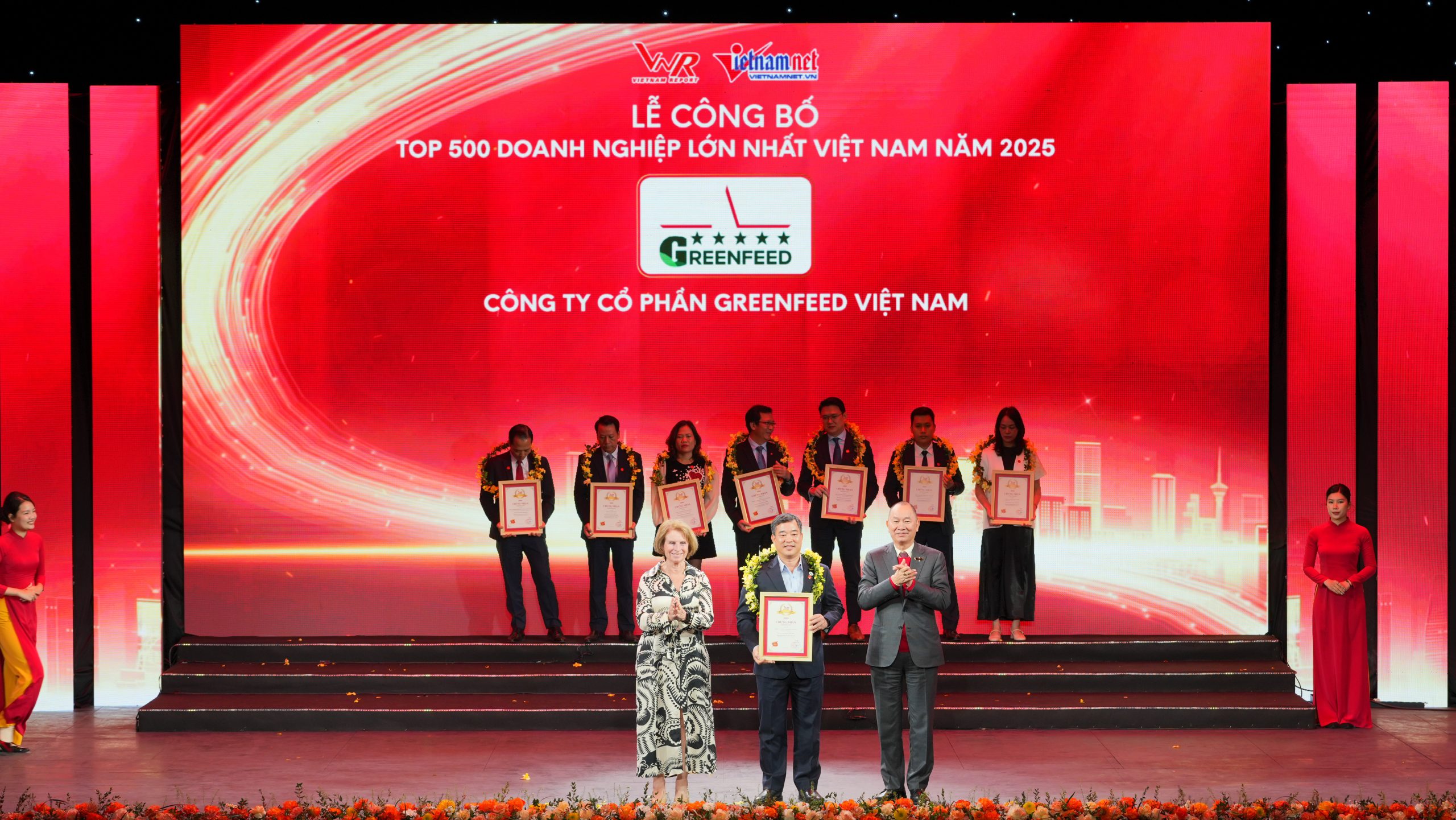 Tăng trưởng bền vững đưa GREENFEED vào Top Doanh nghiệp lớn và uy tín ngành thức ăn chăn nuôi