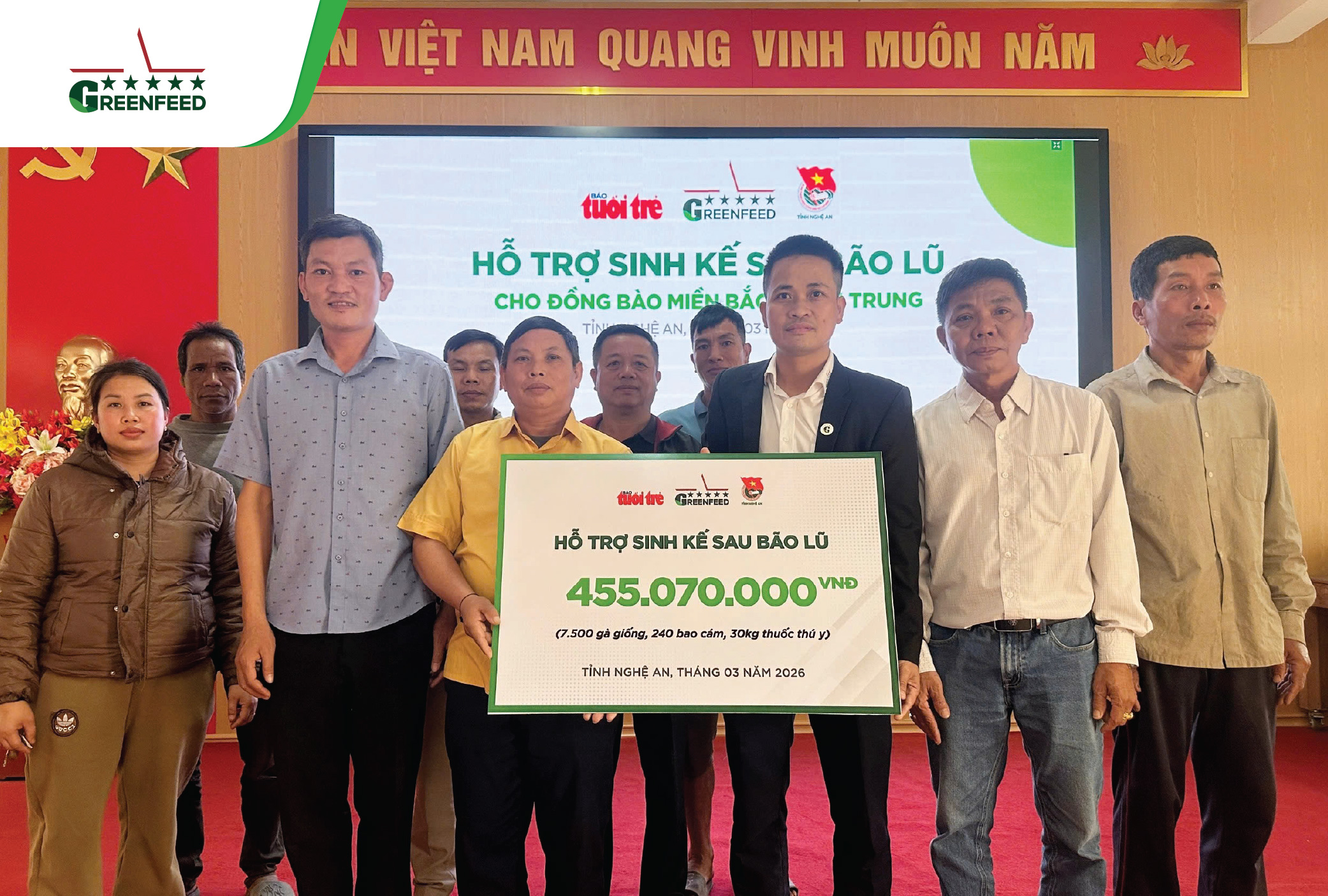 NHỮNG ĐÀN GÀ GIỐNG ĐẾN ĐÚNG LÚC, TIẾP THÊM HY VỌNG CHO BÀ CON HÀ TĨNH VÀ NGHỆ AN