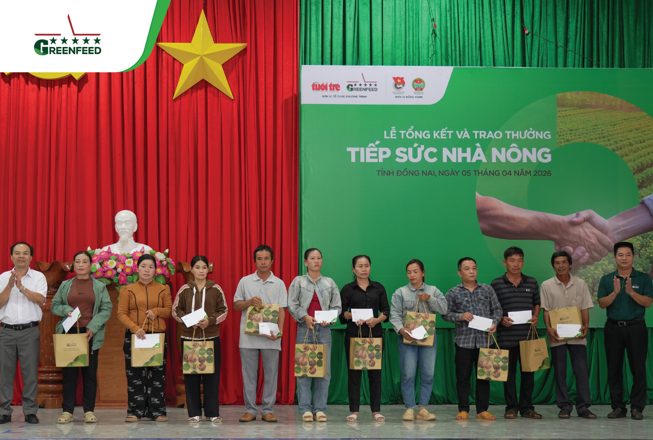 TIẾP SỨC NHÀ NÔNG 2026: TRAO THƯỞNG CHO CÁC HỘ CHĂN NUÔI HIỆU QUẢ TẠI ĐỒNG NAI